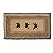 VHC Brands Primitive Flooring Prim Grove Star Jute Stenciled Rectangle 27x48 Rug