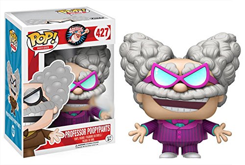 FunkoÂ â€“Â Captain Underpants Figure Professor Poopypants Purple, 14354
