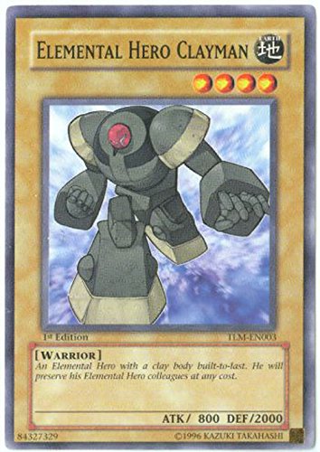 Yu-Gi-Oh! - Elemental Hero Clayman (TLM-EN003) - The Lost Millennium - Unlimited Edition - Common