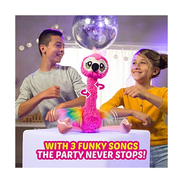 ZURU-PETS-ALIVE-9522-Frankie-The-Funky-Flamingo-Battery-Powered-Dancing-Robotic-Toy Pets Alive ZURU 9522 Frankie The Funky Flamingo Battery-Powered Dancing Robotic Toy