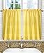 Ellis Curtain Stacey Sheer Tailored Tier Pair Curtains, 56