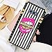 Square Case Compatible Samsung Galaxy S10e Luxury Elegant Soft TPU Shockproof Protective Metal Decoration Corner Back Cover Case Galaxy S10e Case 5.8 Inch (Pink Lips in Bullet)
