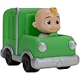 Jazwares Cocomelon JJ Mini Figure Green Trash Garbage Truck Vehicle Toy Car