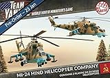 Team Yankee - Soviet Mi-24 Hind Helicopter Company (2) (15mm Scale) (tsbx04)