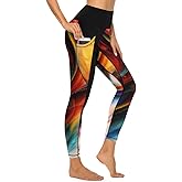 KevaMolly Women's Workout Leggings with Pockets - Thick, High-Waist, 4-Way Stretch Running Yoga Pants