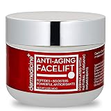 Natural Anti-Aging Facelift Cream for Face | Ultimate Moisturizer w/ Retinol, Peptides, Stem Cells, Hyaluronic Acid, Vitamin E, Grape Seed | Helps Smooth Fine Lines, Wrinkles & Brightens | 2 OZ / 60 G