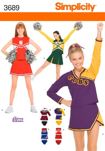 Simplicity Sewing Pattern 3689 Misses Costumes, PP (12-14-16-18)