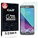 J&D Compatible for Samsung Galaxy J3 Emerge/J3 2017/J3 Prime/Amp Prime 2/Express Prime 2 Glass Screen Protector (3-Pack), Not Full Coverage, Tempered Glass HD Clear Ballistic Glass Screen Protector