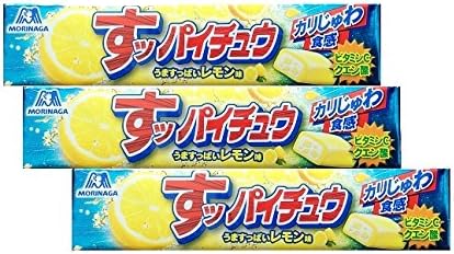 Morinaga Hi-Chew - New Sour Lemon 3packs (Japan Import)