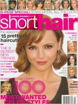 Short Hair Celebrity Hairstyles Christina Ricci Cover 13 Greenberg Amazon Com Books