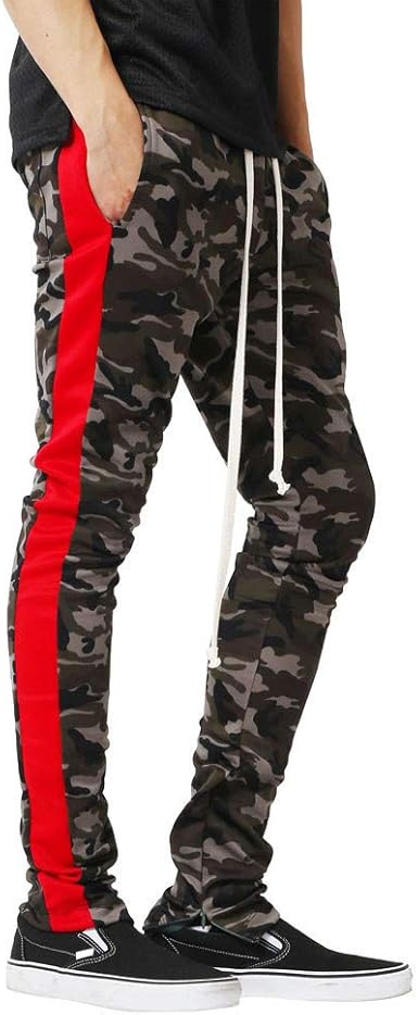men's camo jogger sweatpants