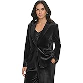 Calvin Klein Women's One Button Lux Blazer