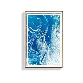 Framed Canvas Wall Art for Living Room, Bedroom Beautiful Metal Feature Canvas Prints for Home Decoration Ready to Hanging - 16x24 inches