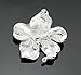 niceEshop(TM) EerWomen Fashion Colorful Rose Flower Elegant Rhinestone Brooch Pin
