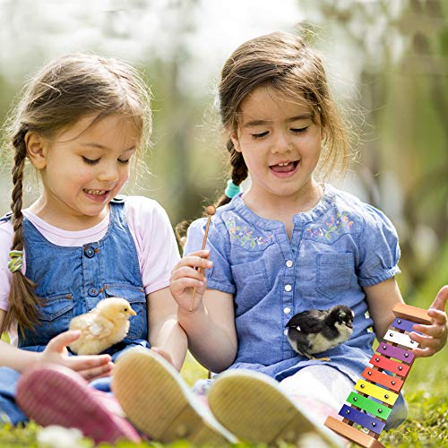 3 Wooden+Xylophone+Kids+Glockenspiel+Music+Making