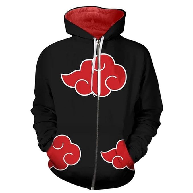 CosplayLife Naruto Akatsuki Hoodie S Amazon in Clothing Accessories