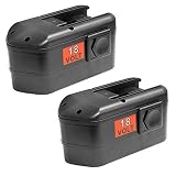 2 Pack 18v 2000mAh NiCd Battery for Milwaukee 48-11-2230 48-11-2200 48-11-2232 Chicago Pneumatic 8940158631
