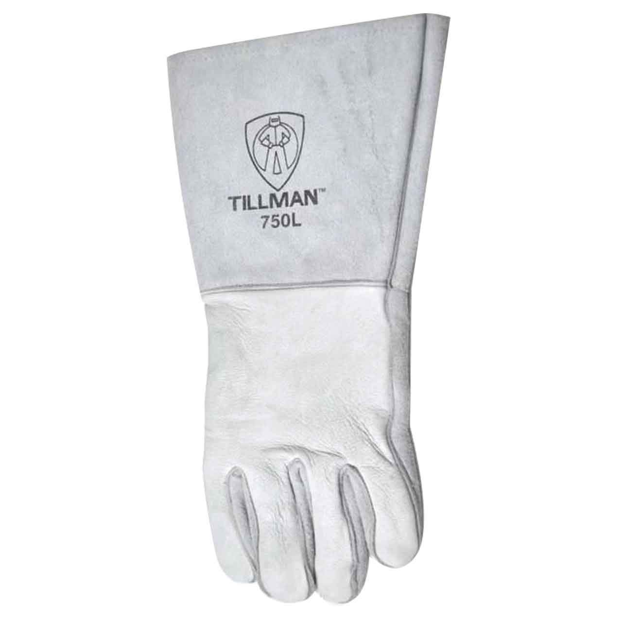 Tillman 750 Premium Top Grain Elkskin Welding Gloves, Left Hand Only