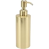 Soap Dispensers Stainless Steel Large Capacity Pump Bottle for Bathroom, Bedroom, Kitchen, Classic Design Home Decor Gifts