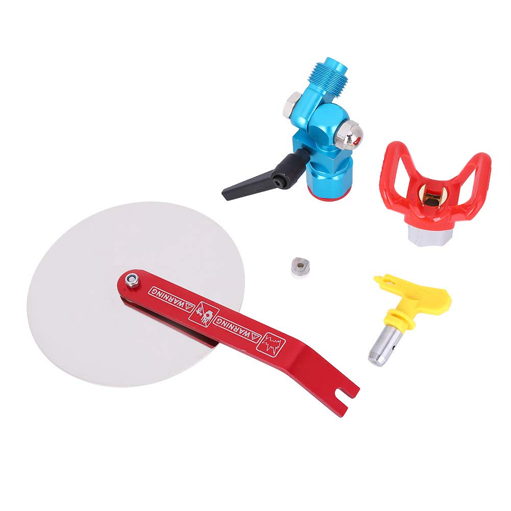 High Pressure Spray Guide 5000psi Airless Paint Sprayer Guide with G7/8in Connector Spraying Machine Waterproof Splashing Baffle Spray Guide Tool