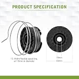 Jc.upin 2 Pcs Strimmer Spool Replacement for Bosch ART 23 SL 26 SL view 3
