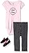 HudsonBaby Baby Girls' Bodysuit, Pant and Shoe