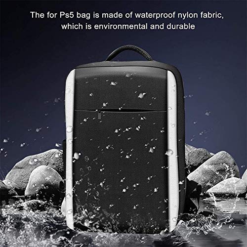 Ps5 Carrying Case, Waterproof Portable Backpack Storage Bag