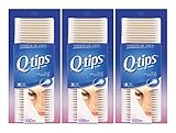 Q-tips Cotton Swabs 500 ea (Pack of 3)