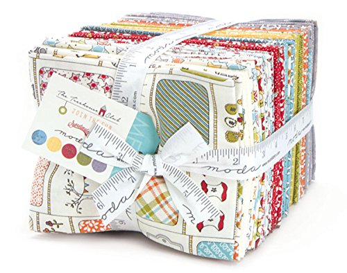 Moda THE TREEHOUSE CLUB Fat Quarter Bundle 40 Precut Cotton Fabric Quilting FQs Assortment Sweetwater 5630AB