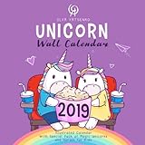 Unicorn Wall Calendar 2019: Illustrated Calendar With Special Pack of Magic Unicorns and Horses for Kids by Olya Yatsenko, Coloring Art
