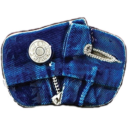 Men's BLUE JEAN Punk Rock Metal Belt Buckle