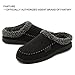 FANTURE Men Loafer Slip On Sneakers Casual Comfort Lightweight Travel Stretch Canvas Shoes-U418WMT007-02-black-M-43