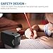 Pencil Sharpener, Aufun Professional Portable Electric Pencil Sharpener; Auto Quick Sharpening/Safety Durable Design/Battery USB Powered, for Kids, Classroom, Office