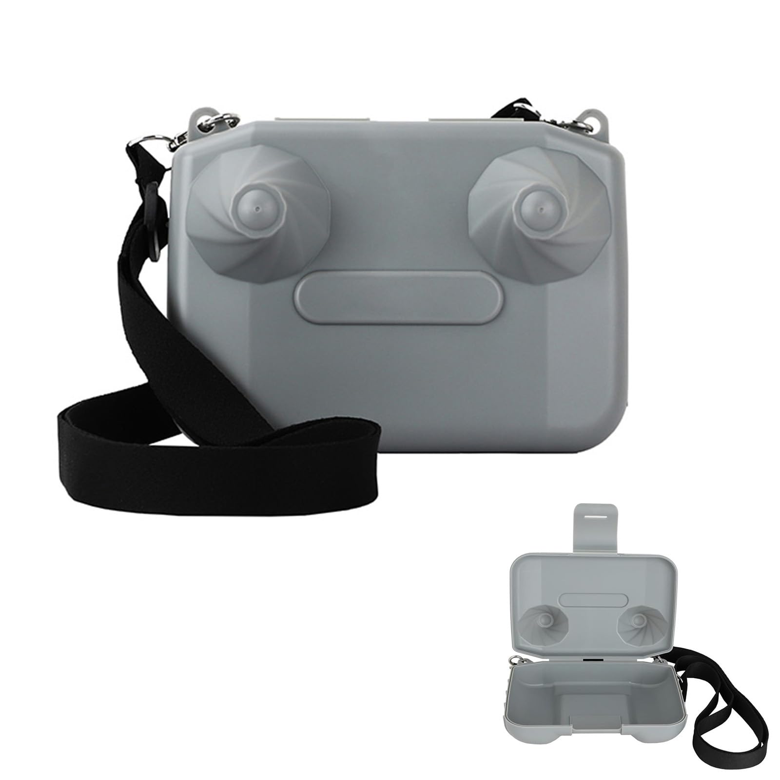 SZZCNOX RC-N3/2/1 Remote Controller Storage Box with Shoulder Strap, Portable Protection Case Organizer Compatible with DJI Mavic Air 2/Air 2s/Air 3/Air 3s/Mini 2/Mini 3/3 PRO/4 Pro/Flip/NEO