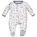 Magnetic Me Easy Close Baby Footie Classic Cars Footed Sleeper Pajamas - Newborn