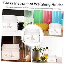 SOLUSTRE 2pcs Weighing bottle weighing jar