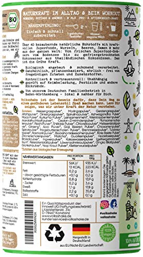 Volksshake-Gruene-Kraft-BIO-Smoothiepulver-DE-OeKO-006-Die-natuerliche-Superfood-Formel-ueber-40-bezaubernde-Naturstoffe-wie-Weizengras-Moringa-Maca-Ashwagandha-Gerstengras-Kurkuma-viel-mehr Volksshake-Gruene-Kraft-BIO-Smoothiepulver-DE-OeKO-006-Die-natuerliche-Superfood-Formel-ueber-40-bezaubernde-Naturstoffe-wie-Weizengras-Moringa-Maca-Ashwagandha-Gerstengras-Kurkuma-viel-mehr