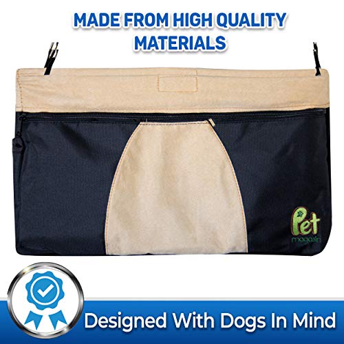 Pet Magasin Hanging Car Booster Seat, Waterproof with Steel Frame