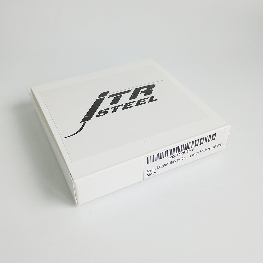 D18x5mm Ferrite Ceramic Round Magnets - 100pcs