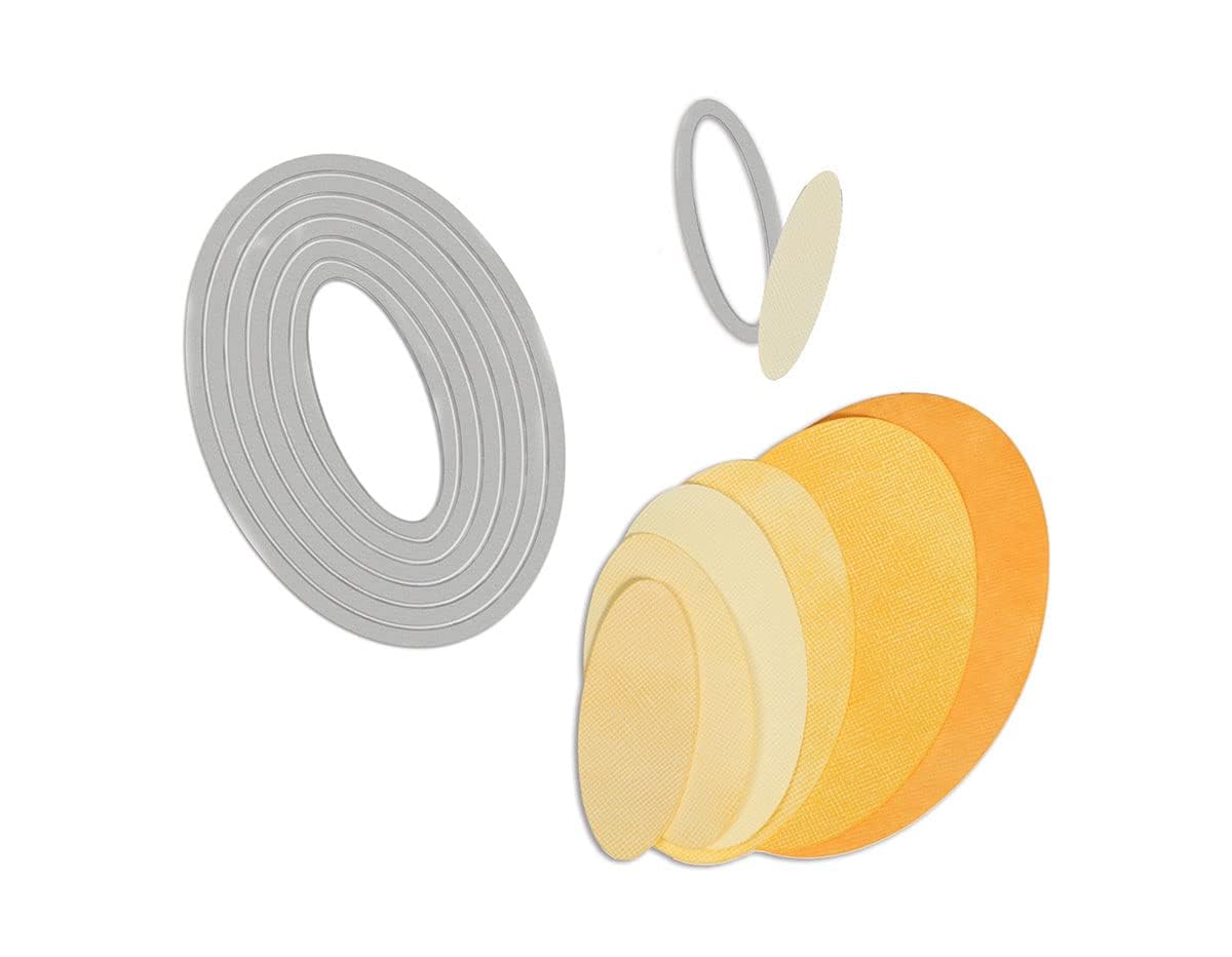 Sizzix Framelits Die Ovals, Set of 7 โ image 1