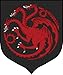 Game of Thrones House Targaryen Tournament Banner 19.25 x 60 in