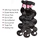 Mscove Hair Malaysian Body Wave Virgin Hair 3 Bundles Grade 6A Unprocessed Virgin Human Hair Weave Total 300g Natural Color (16inch 18inch 20inch)