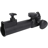 GBSCLOVER ABS Golf Cart Umbrella Holder, 1.57in Inner Golf Push Cart Umbrella Holder, 180° Adjustable Carts Umbrellas Frame for Golfs Trolleys, Wheelchair or Other Similar Trolleys