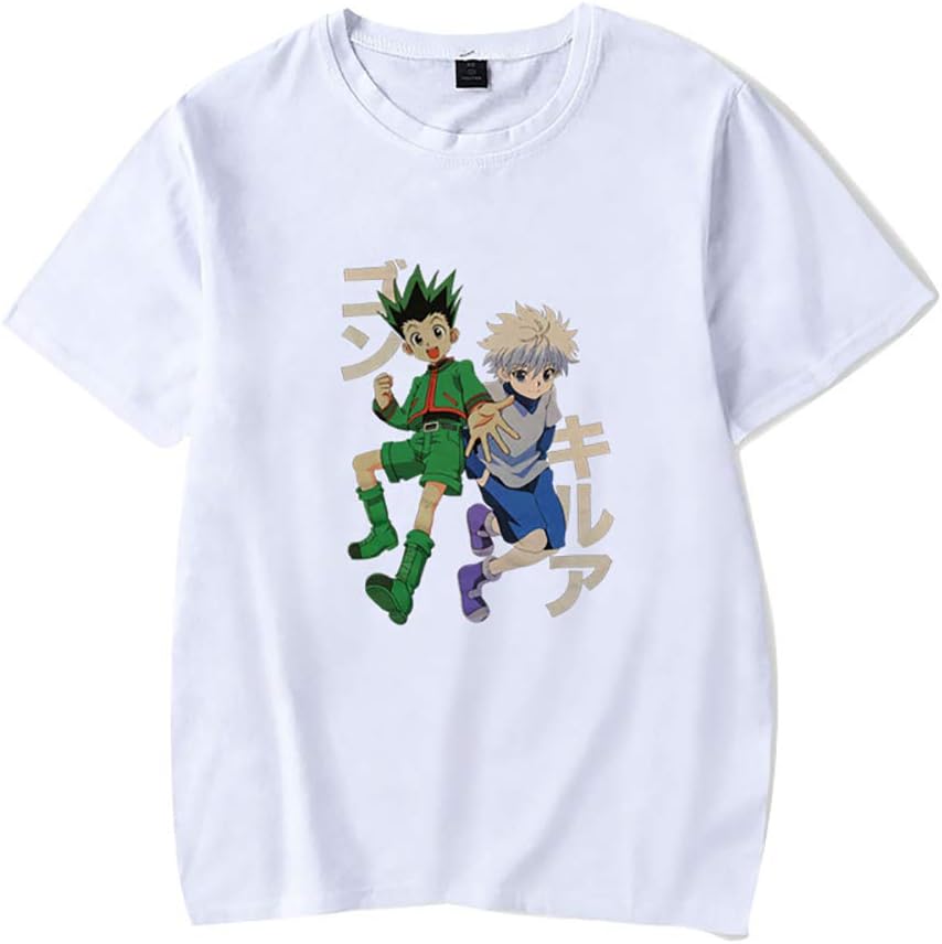 Hunter X Hunter Shirt,Japanese Anime Manga T-Shirt,Unisex Short Sleeve Shirt