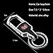 TKXT Zinc alloy Car Logo Keychain key ring For Mazda