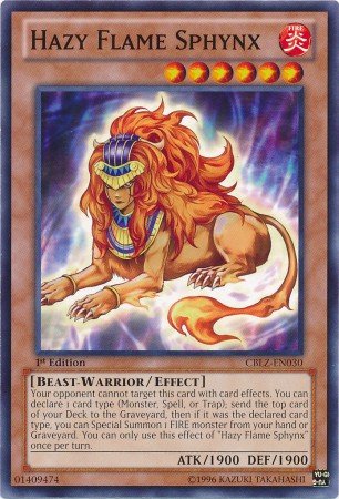 Yu-Gi-Oh! - Hazy Flame Sphynx (CBLZ-EN030) - Cosmo Blazer - 1st Edition - Common