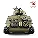 HENG LONG RC Tank Pro Edition TK6.0 Remote Control 1/16 Scale US M4A3 Sherman RC Main Battle Tank with Metal Gearbox Tracks, 2.4Ghz Airsoft RC Tank