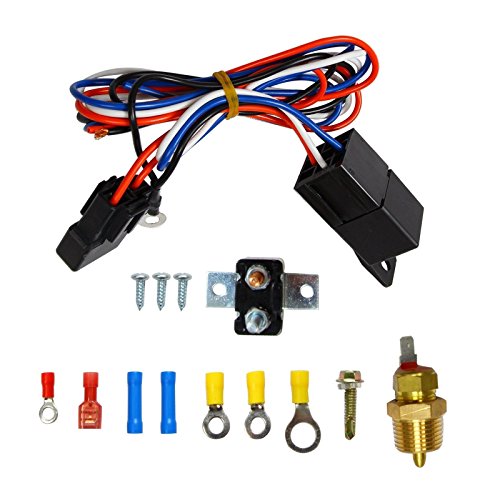 yjracing Electric Radiator Cooling Fan Mounting Kit & 175185 Degree