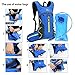 Mixi Hydration Backpack Pack Water Backpack with 2L Water Bladder Perfect for Running Cycling Hiking Climbing Pouch with Storage Bag