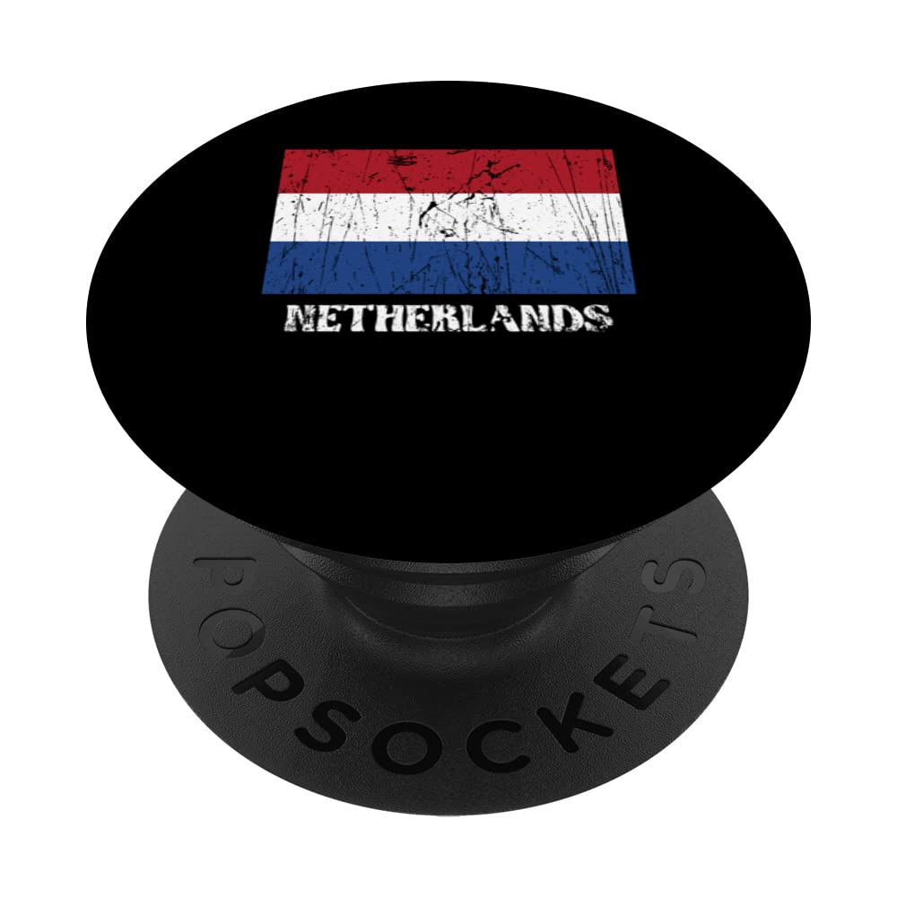 Dutch Netherlands Flag Pride Dutch Flag PopSockets Swappable PopGrip